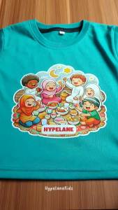Code8.id DTF Kaos Laki Laki Edisi Bukber Ramadan Anak Anak Lucu Best Seller Awan MURAH DAN TRENDY