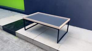 Urban Edge Coffee Table / Minimalist Rectangle Coffee Table - FRM2151