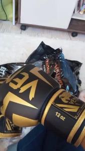 Venum Professional Boxing Gloves 10oz 12oz 14oz 16oz PU Leather Muay Thai Training Gloves Boxing