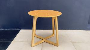 Nuvra Wooden Side Table / Mid-Century Modern Bedside Table -FRM3206