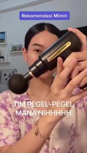 Winland Alat pijat elektrik Massage Gun Mini Pijat Pistol Jaringan Dalam untuk Sakit Otot dan Kekakuan dengan 6 Kecepatan Penyesuaian Intensitas Tinggi Handheld Massager untuk Atlet