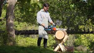 [ DONGCHENG ] DCCS40161 H2S Cordless Brushless Chainsaw 20V / Instant stop chain brake / auto oiler / battery included