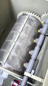 Drum Filter ดรัมฟิลเตอร์ 10T PP  เครื่องกรองน้ำบ่อปลาอัตโนมัติ มีสินค้าพร้อมส่ง เครื่องกรองน้ําบ่อปลา เครื่องกรองน้ำบ่อปลา เครื่องกรองน้ำ บ่อปลา - Lazada