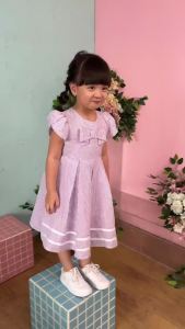 Two Mix - Jenie Baju Dress Anak Cewek Perempuan Lebaran 1-12 Tahun 4394