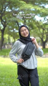 mall inline badgeANTARESTAR Official - TAS SELEMPANG WATERPROOF ANTI AIR PRIA WANITA SPORTY OUTDOOR WAIST BAG XAVIER ANTARESTAR