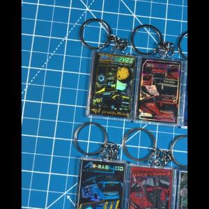 (Ganci Mini) Basuri Telolet Hologram Murah Gantungan kunci Bus Mania Bismania Ganci bis indonesia