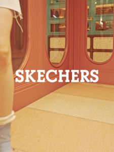 Skechers สเก็ตเชอร์ส รองเท้าแตะ ผู้หญิง Foamies Glide-Step Sandals - 111564-ROS