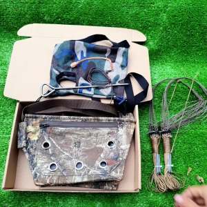 Combo bẫy gà rừng 6 món giò bẫy gà túi mồi kèm phụ kiện