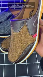 Sepatu Selop Pria Working B-13: Ukuran 39-43 & Sandal Sepatu Selop