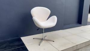 Frost Swan Swivel Chair / Cozy Swivel Armchair - FRM7144A