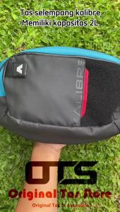 Kalibre Tas Selempang 921244043 Black Tosca Lambo Waist Bag 3L
