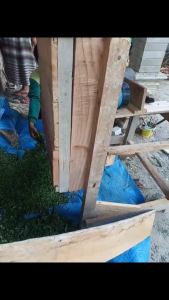 Pisau pencacah rumput 40cm +as10mm untuk dinamo pompa air/sanyo/grinda dll...