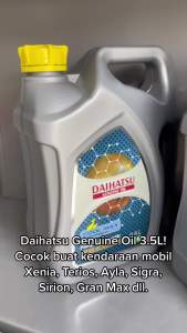 Daihatsu Genuine Oil 5W-30 API SN/GF-5 Synthetic 3.5L