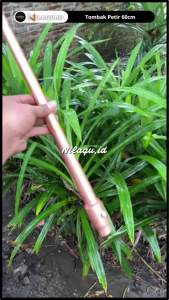 Penangkal petir 60cm tembaga babet anti petir rumah 3/4" alat penangkal petir tembaga