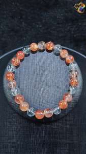 Graduation Grade Golden Strawberry Sunstone Arusha Bracelet