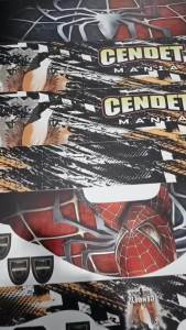 Stiker Decal Sangkar Burung Kotak Kosan Koper Kenari Cendet Cucak Ijo Desain Predator Anti Air