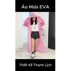 Áo Mưa Thời Trang đi xe máy thiết kế đi mưa cao cấp tiện lợi 1 người kiểu măng to cánh dơi