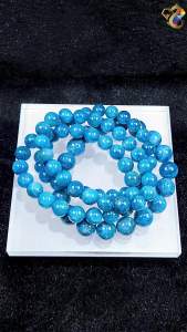 Premium Grade Cat Eyes Blue Apatite Bracelet