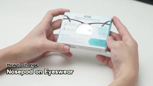 Alain Delon NosePads for Eyeglasses/ Spectacle  alain delon Negative Ion Nose Pad 2pcs/Box