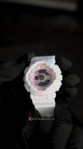 Jam Tangan Wanita Casio Baby-G BA-110FH-2A Analog-Digital Blue Resin Band