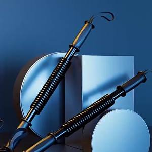 Gậy lò xo tập lực cơ tay lõi thép titan siêu bền hỗ trợ tập ngực vai tại nhà thanh bẻ lò xo luyện cơ bắp