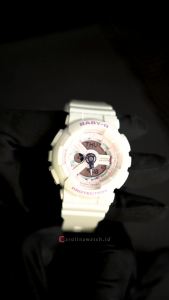 Jam Tangan Wanita Casio Baby-G BA-110FH-7A Analog-Digital White Resin Band