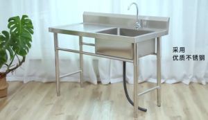 Kitchen Stainless Steel Sink Basin Kitchen Vegetable Washing Basin Kitchen Nano Kitchen Sink Kitchen Basin Commercial Stainless Steel Sink Double-Sink Pool Dishwashing 厨房水槽