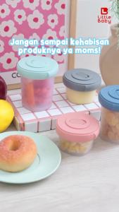 Little Baby Multifunction Containers Set Wadah Makanan Bayi MPASI Serbaguna