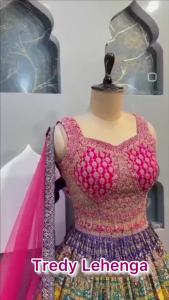 [PRE-ORDER] SEMISTITCHED LEHANGA CHOLI {ETA:2025-12-31}