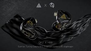 QKZ X HBB Titanium Coated Fidelity Bass Earphones In Ear Monitor Noise Canceling 10mm