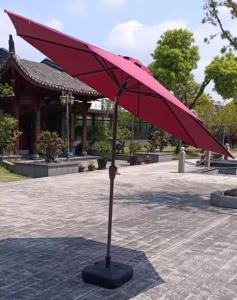 ร่มกันแดดสนามใหญ่ ร่มกันน้ำในสวน ร่มกันฝนสนาม  กลางแจ้ง 2.7m ตลาดนัด ขายของ สระว่ายน้ำ แม่ค้า ร้านกาแฟ ป้องกันแสงแดด