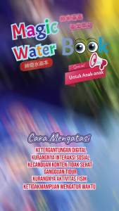 Magic Water Book: Buku Belajar Mewarnai Untuk Anak