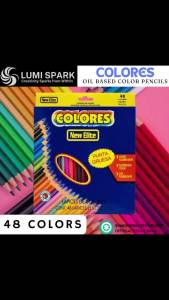 LUMISPARK COLORES Colored Pencils | Oil Pencils Drawing Colour Pencils | Coloring Pencils Soft Cores