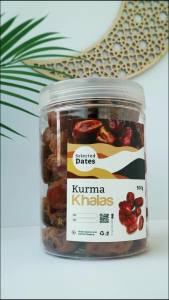 Kurma Khalas Sahabah Premium 250gr/Kurma Kholas/Kurma Khalas Mesir/Khalas Saad