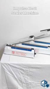 Impulse Heat Sealer Machine | Film Seal Packaging | Sealing Machine | 200/300/400mm