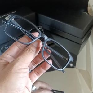 Kacamata Minus Photocromic Pria Wanita Optik Asli Ori Frame Kotak Lentur