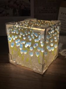 Flash Colorful Cartoon Night Light Cute Lamp LED Mushroom Decoration Light Baby Children Room Light Gift