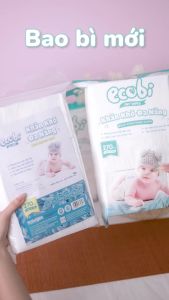 Combo 03 túi khăn khô đa năng cao cấp cho bé Ecobi 300/600/900G không mùi siêu tiết kiệm