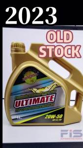 FIS Supido Engine Oil 20W-50 Synthetic High Mileage Car Proton Perodua Toyota Honda Nissan Minyak Enjin Kereta 20W50