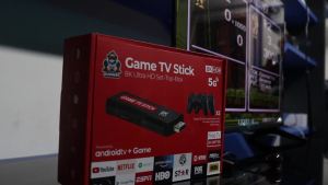 Vision X2 Retro Game Console | 4K TV Game Stick with 2.4G Dual Wireless Controllers | 64GB Storage | 10000+ Classic PS1 GBA Games Built-in | HDMI High-Definition TV Output | Mini Home Entertainment Console for Family Friends Gaming Fun