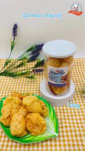[HCM]100gram Da heo cháy tỏi loại ngon