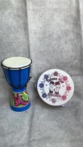 Paket Jimbe Murah Ukuran 25cm dan Rebana Anak Ipin Gendang Hadroh Marawis