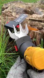 KEELAT 9 in 1 Brushless Impact Drill Cordless Can DIY Reciprocating Saw Sander Chainsaw Power Bank Multifunction Tool