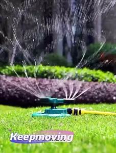 Keepmoving✨ สปริงเกอร์ในสวน ✨อัตโนมัติหมุนได้ 360องศา  หัวฉีดสเปรย์อุปกรณ์ทำสวน  สปริงเกอร์สนามหญ้า หัวฉีดสปริงเกลอร์ หมุนได้  Sprinkler watering plants อัตโนมัติ สําหรับรดน้ําในสวน โรยน้ำให้ทั่วพื้นที่ขนาดใหญ่