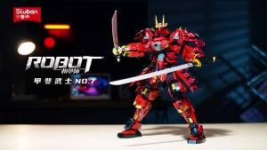 Sluban Bricks Mecha Robot: Kai Samurai - Armageddon Samurai Spirit M38-B1183