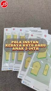 Pola Instan Kebaya Kutu Baru Anak & Baju Jamblang Store