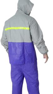 Jas Hujan Ponco Lengan Dewasa Bahan Parasut Tebal Anti Sobek Fashionable - JC101