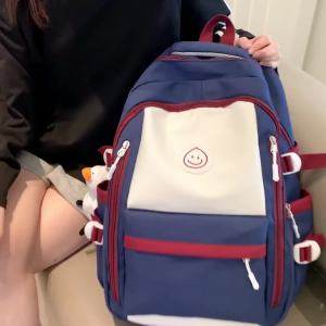 WYK174 TAS RANSEL WANITA PRIA SEKOLAH KULIAH SD SMP SMA ANAK PEREMPUAN TAS RANSEL TKM