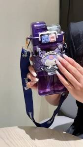 ★COD★ 520ml Botol Minum Anak Sekolah Sanrio 2in1 Botol Minum Anak 3D Tritan Cinnamoroll /Kuromi /Melody /Lotso /Hello kitty /Buzz Lightyear