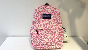 WYK160 Tas Ransel Wanita Waterproof Sekolah Kuliah Motif Tutul Backpack School Impor TKM